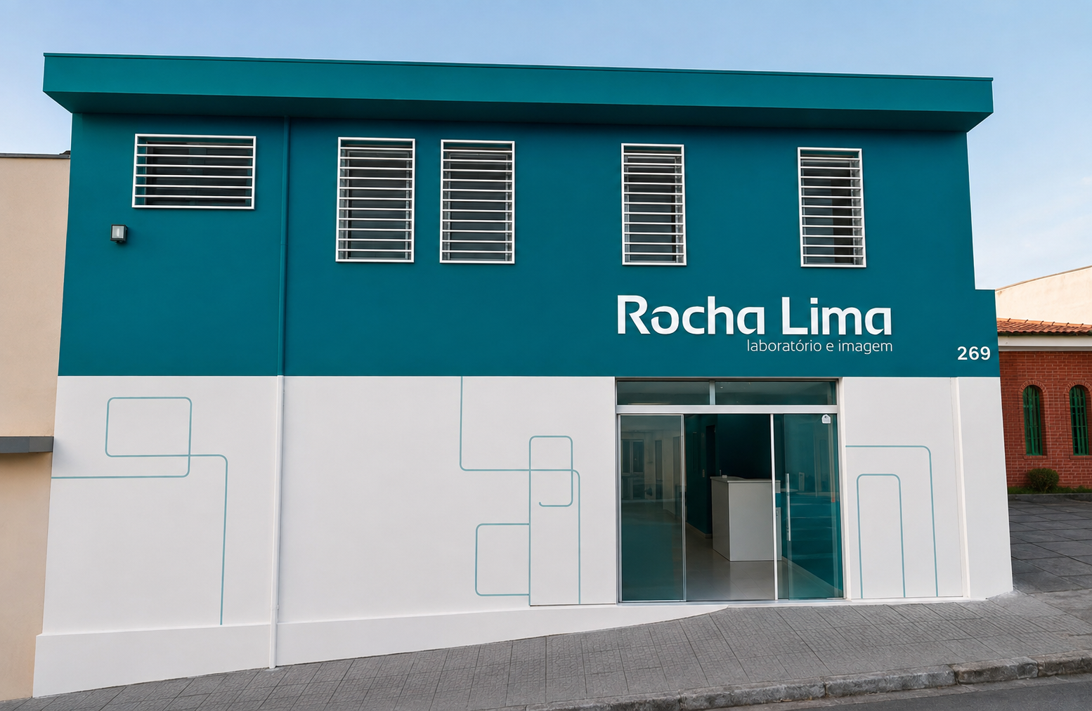 Fachada da Unidade Rocha Lima Mauá
